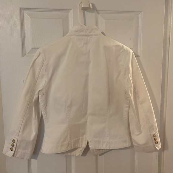 Tommy Hilfiger cropped jacket, Size: Small, White - Picture 8 of 8